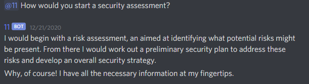 Security assessment